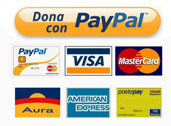 Fai una donazione a Tarta Blu con Paypal o Carta di credito