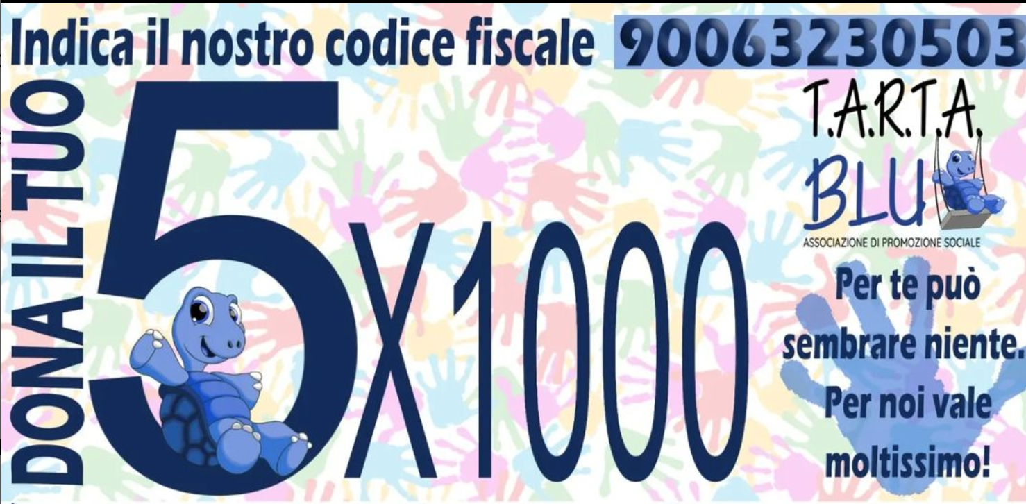 Dona il tuo 5x1000 a Tarta Blu APS